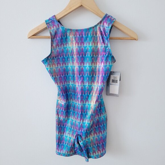 NEVER USED Danskin Deadstock Girls (Dance) Unitard-Medium/Ages 8-10 - Picture 1 of 8
